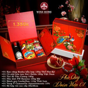 Hộp quà tết cao cấp 2025 Phú Quý Đoàn Viên 07