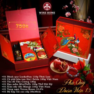 Hộp quà tết cao cấp 2025 Phú Quý Đoàn Viên 13