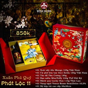 Hộp quà tết cao cấp 2025 Xuân Phú Quý Phát Lộc 11