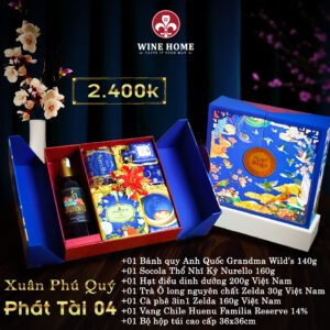 Hộp quà tết cao cấp 2025 Xuân Phú Quý Phát Tài 04