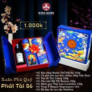 Hộp quà tết cao cấp 2025 Xuân Phú Quý Phát Tài 06