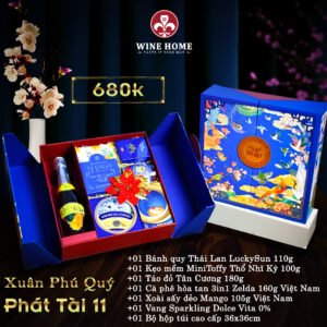 Hộp quà tết cao cấp 2025 Xuân Phú Quý Phát Tài 11