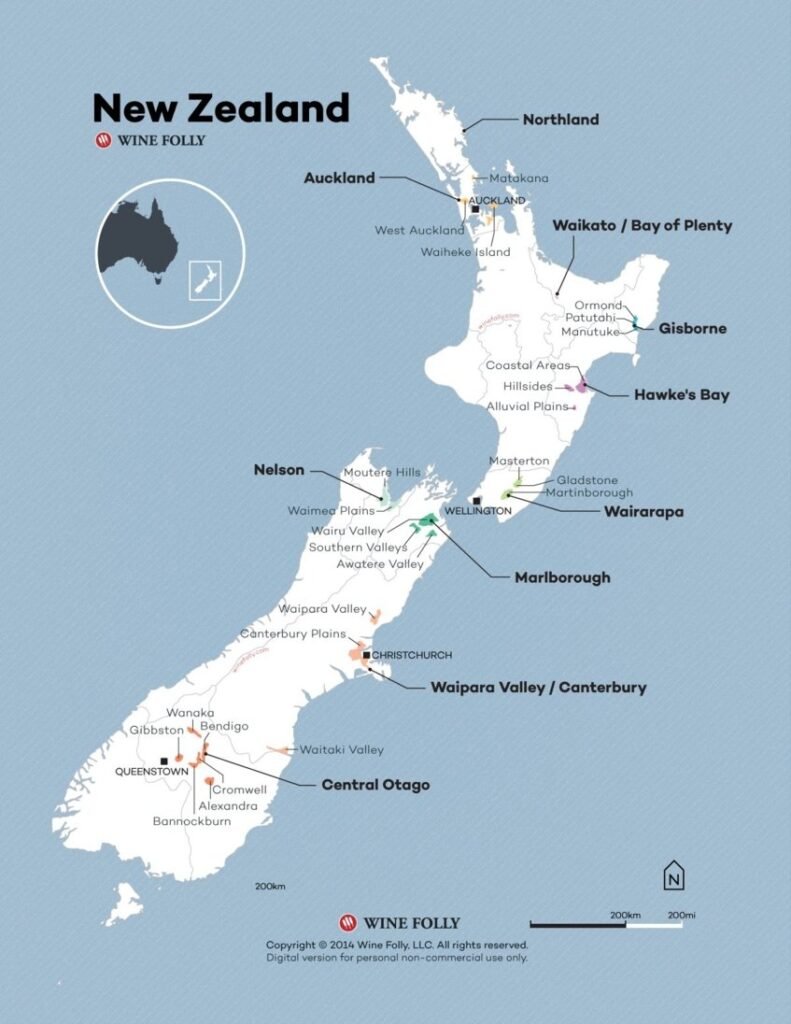 Phong Cách Rượu Vang New Zealand – Tươi Mát, Sảng Khoái Và Tinh Tế | Rượu Vang Wine Home rượu vang new zealand