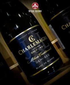 Rượu Sparkling Charlemagne Demi Sec Blanc De Blancs