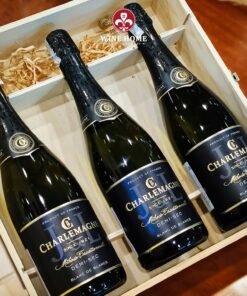 Rượu Sparkling Charlemagne Demi Sec Blanc De Blancs