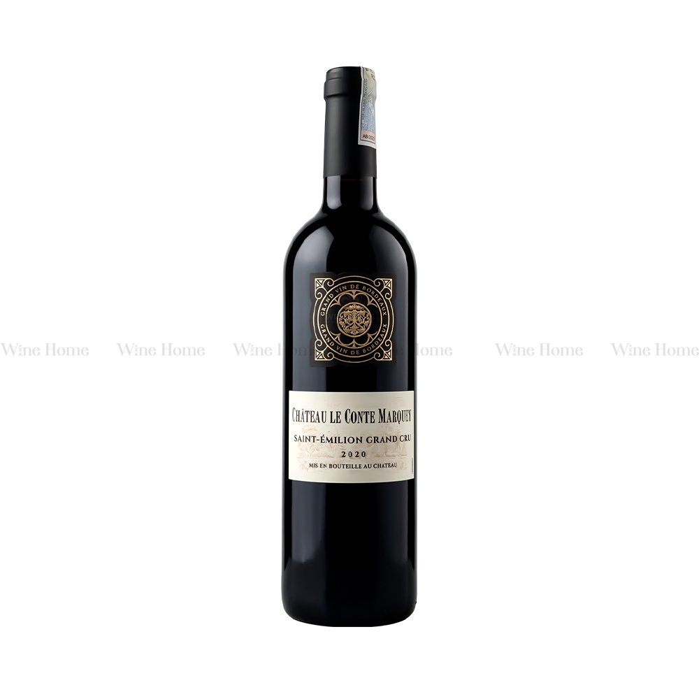 Château Le Conte Marquey 2020 Saint-Émilion Grand Cru – Tuyệt Tác Rượu Vang Bordeaux Cao Cấp Từ Pháp | Rượu Vang Wine Home Rượu Vang Pháp Chateau Le Conte Marquey 2020 Saint Emilion Grand Cru