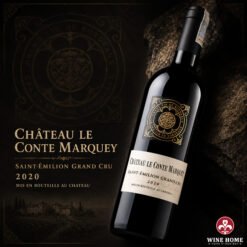 Château Le Conte Marquey 2020 Saint-Émilion Grand Cru – Tuyệt Tác Rượu Vang Bordeaux Cao Cấp Từ Pháp | Rượu Vang Wine Home Château Le Conte Marquey 2020 Saint-Émilion Grand Cru – Tuyệt Tác Rượu Vang Bordeaux Cao Cấp Từ Pháp
