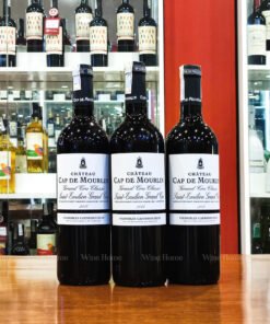 Rượu vang Pháp Chateau Cap De Mourlin Gran Cru Classe 2017
