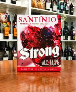 Rượu Vang Bịch 3L Santinio Tempranillo Strong