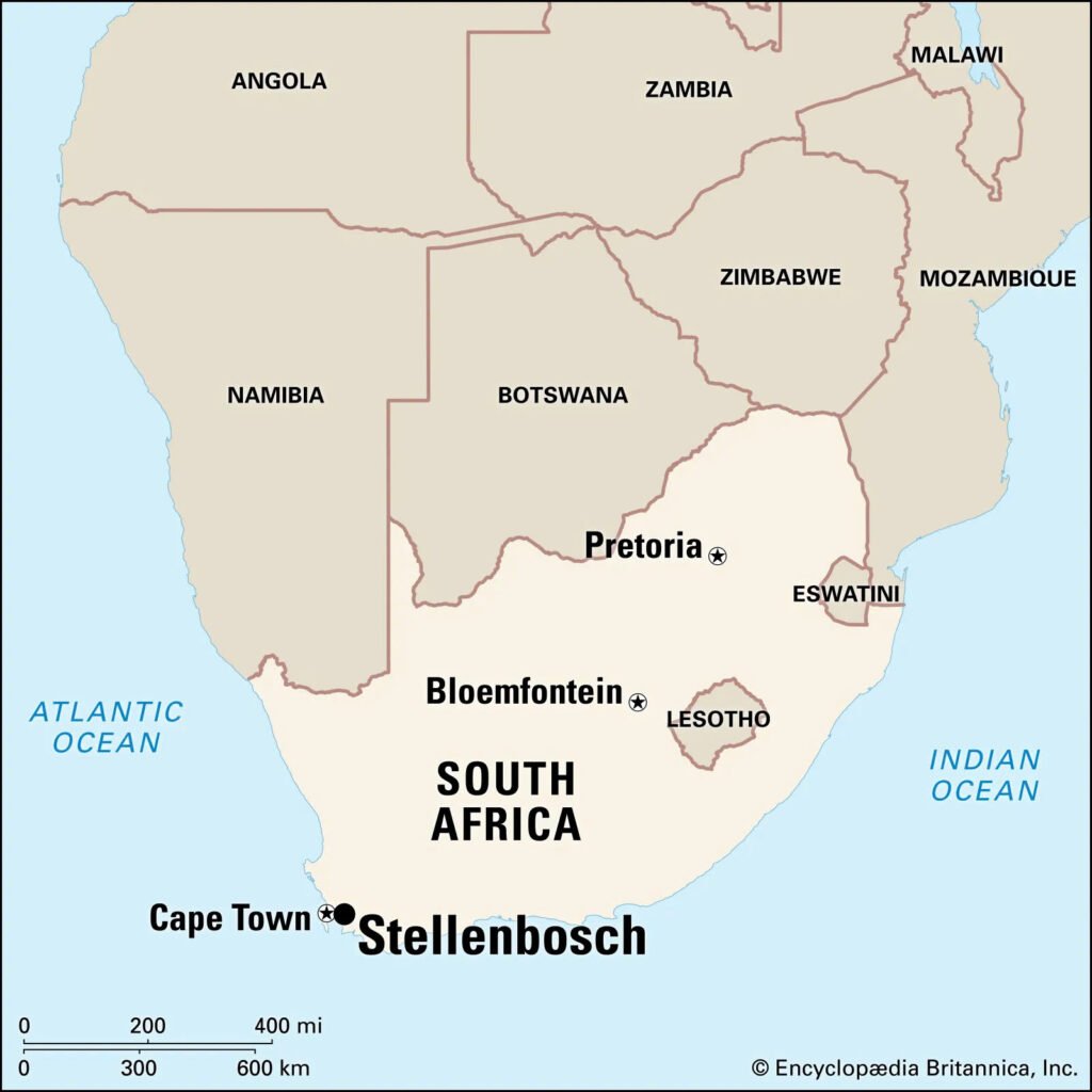 Vùng Rượu Vang Stellenbosch