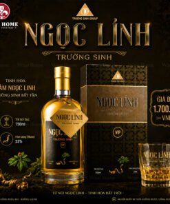 Rượu Sâm Ngọc Linh Trường Sinh VIP – Tăng Cường Sức Khỏe, Quà Tặng Cao Cấp