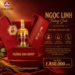 Rượu Sâm Ngọc Linh Trường Sinh Red – Tăng Cường Sức Khỏe, Quà Tặng Cao Cấp