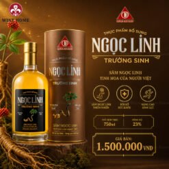 Rượu Sâm Ngọc Linh Trường Sinh Brown – Tăng Cường Sức Khỏe, Quà Tặng Cao Cấp
