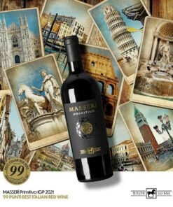 Rượu Vang Ý Masseri Primitivo 14,5%