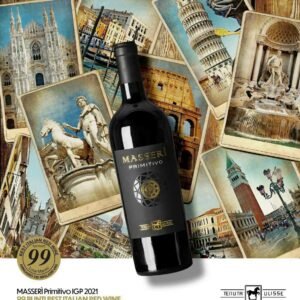 Rượu Vang Ý Masseri Primitivo 14,5% – Đậm Đà, Cá Tính Từ Vùng Abruzzo | Rượu Vang Wine Home Rượu Vang Ý Masseri Primitivo 14,5%