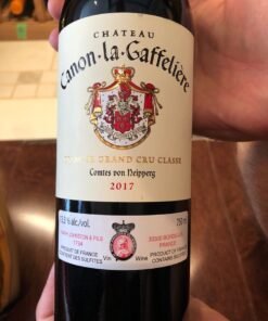 Rượu vang Pháp Chateau Canon La Gaffeliere 2017