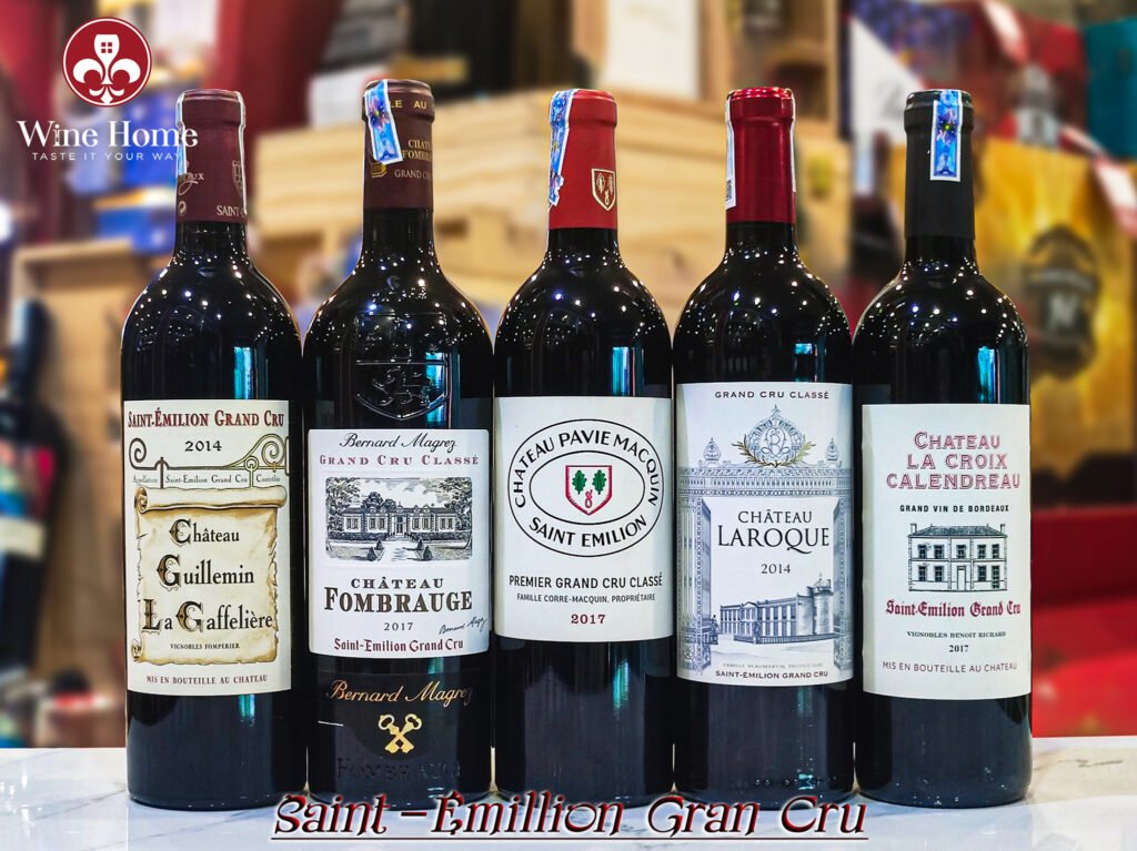 PHÂN HẠNG RƯỢU VANG SAINT EMILION