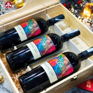 Hộp quà rượu vang 3 chai 7Colores Cabernet Sauvignon Muscat