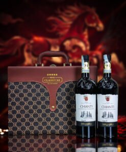Hộp quà rượu vang 2 chai Chianti DOCG Barbanera