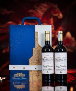 Hộp quà rượu vang 2 chai Roy Charles