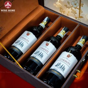 Hộp quà rượu vang 3 chai Chianti DOCG Barbenera