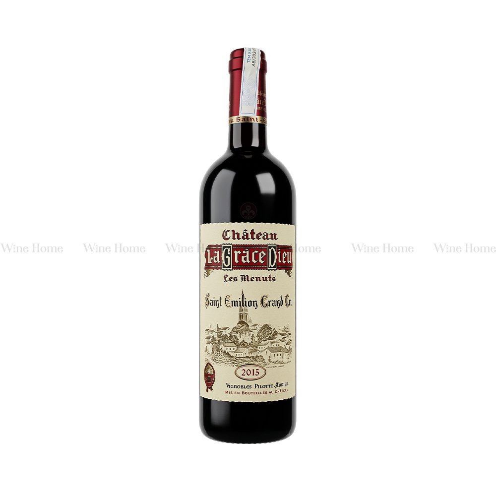 Rượu vang Pháp Château La Grâce Dieu 2015 – Đỉnh cao Saint-Émilion Grand Cru tại WineHome | Rượu Vang Wine Home Rượu vang Pháp Château La Grâce Dieu 2015 – Đỉnh cao Saint-Émilion Grand Cru tại WineHome