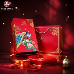 Hộp Quà Rượu Vang 2 Chai Venus Rosso Semi Dolce – Quà Tặng Sang Trọng Cho Dịp Đặc Biệt | Rượu Vang Wine Home Hộp quà rượu vang 2 chai