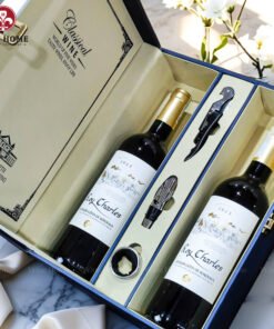 Hộp quà rượu vang 2 chai Roy Charles