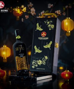 Hộp quà rượu vang 1 chai Seven7 Merlot