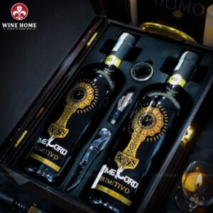 Hộp Quà Rượu Vang 2 Chai Timelord Primitivo