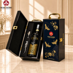 Hộp Quà Rượu Vang 1 Chai Seven7 Merlot - Grati