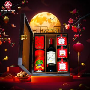 Hộp Quà Tết Rượu Hạt Hộp Gỗ Sơn Mài 3 Ngăn Nâu 02 – Siêu Phẩm Quà Tết Doanh Nghiệp Cao Cấp 2026 | Rượu Vang Wine Home Hộp Quà Tết Rượu Hạt Hộp Gỗ Sơn Mài 3 Ngăn Nâu 02