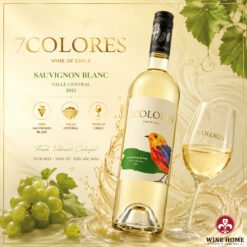 7COLORES Sauvignon Blanc Chile – Rượu Vang Trắng Tươi Mát, Thanh Khiết Cho Mọi Bữa Tiệc | Rượu Vang Wine Home 7COLORES Sauvignon Blanc Chile – Rượu Vang Trắng Tươi Mát, Thanh Khiết Cho Mọi Bữa Tiệc