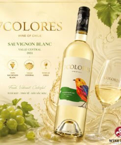 7COLORES Sauvignon Blanc Chile – Rượu Vang Trắng Tươi Mát, Thanh Khiết Cho Mọi Bữa Tiệc