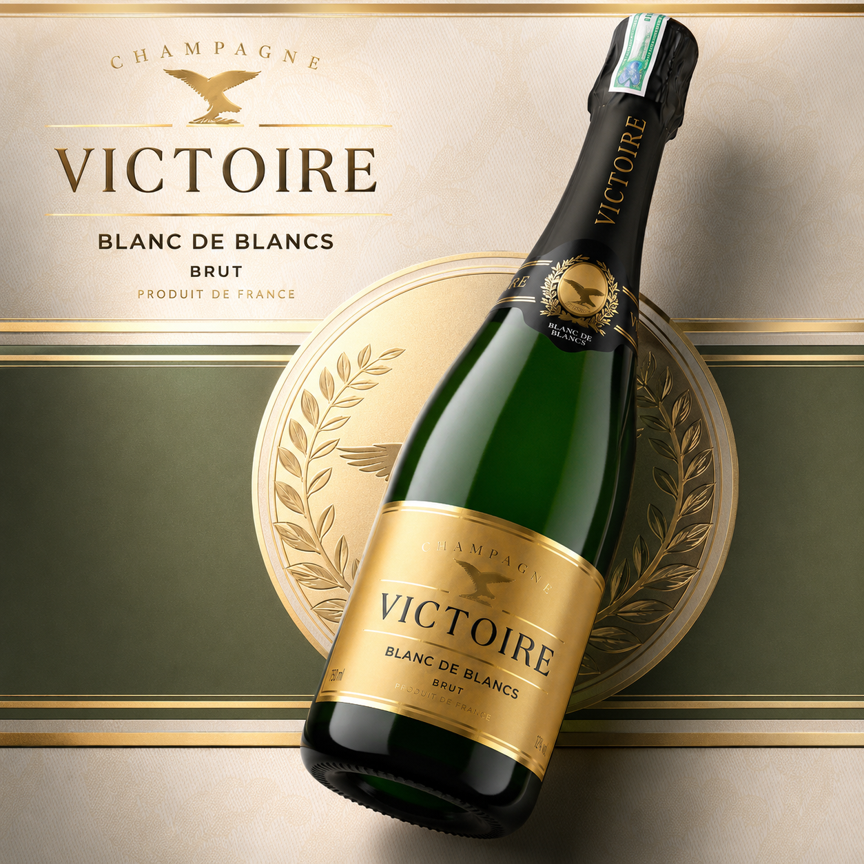 Champagne Victoire Blanc de Blancs Brut – Champagne Pháp Cao Cấp Từ 100% Chardonnay | Rượu Vang Wine Home Champagne Victoire Blanc de Blancs Brut – Tinh Hoa Champagne Pháp Thanh Lịch
