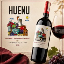 Huenu Cabernet Sauvignon Merlot – Vang Đỏ Chile Dễ Uống Cho Mọi Dịp