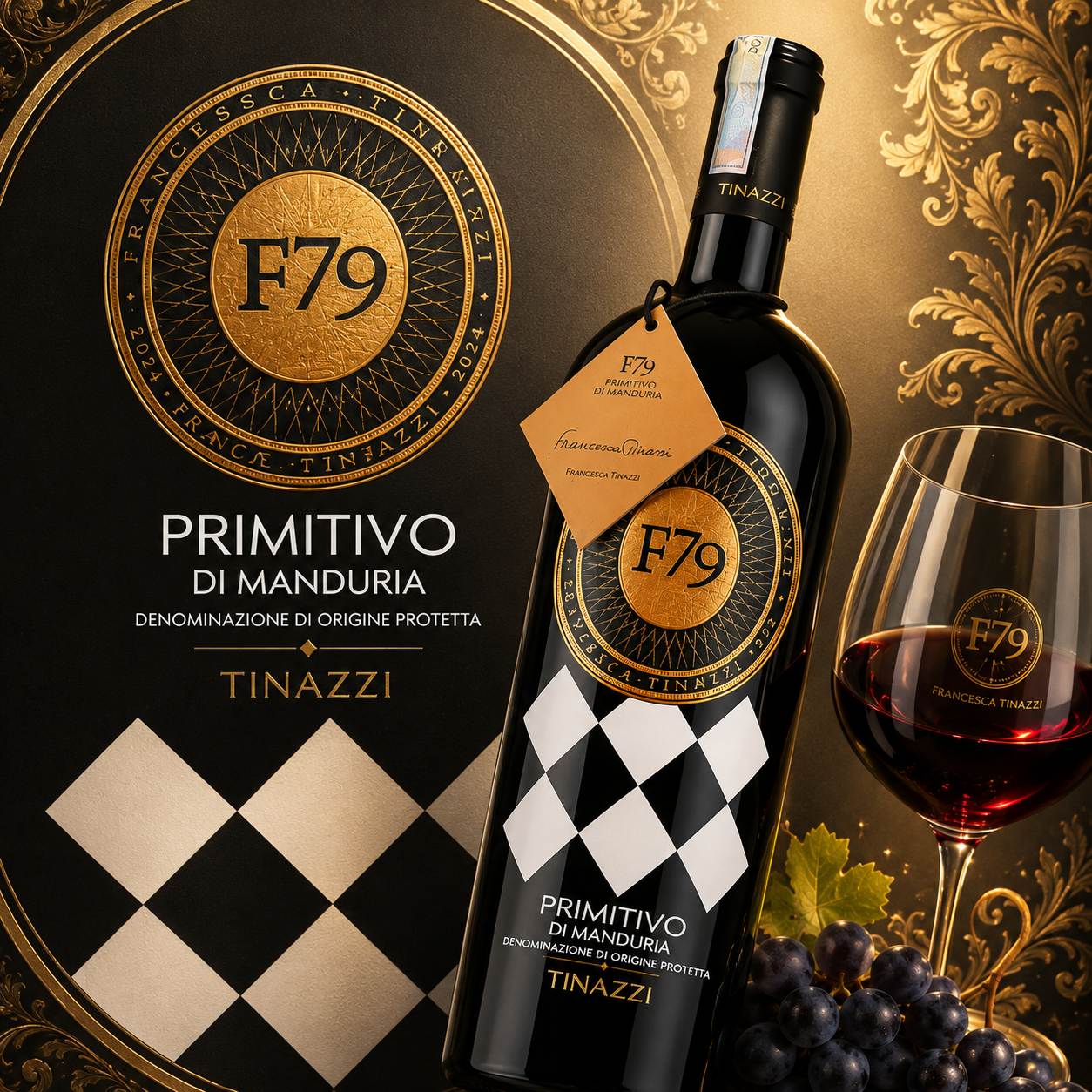 F79 Primitivo di Manduria DOC Tinazzi – Siêu Phẩm Vang Ý Giới Hạn | Rượu Vang Wine Home F79 Primitivo di Manduria DOC Tinazzi – Kiệt Tác Dành Riêng Cho Giới Sưu Tầm Vang Ý