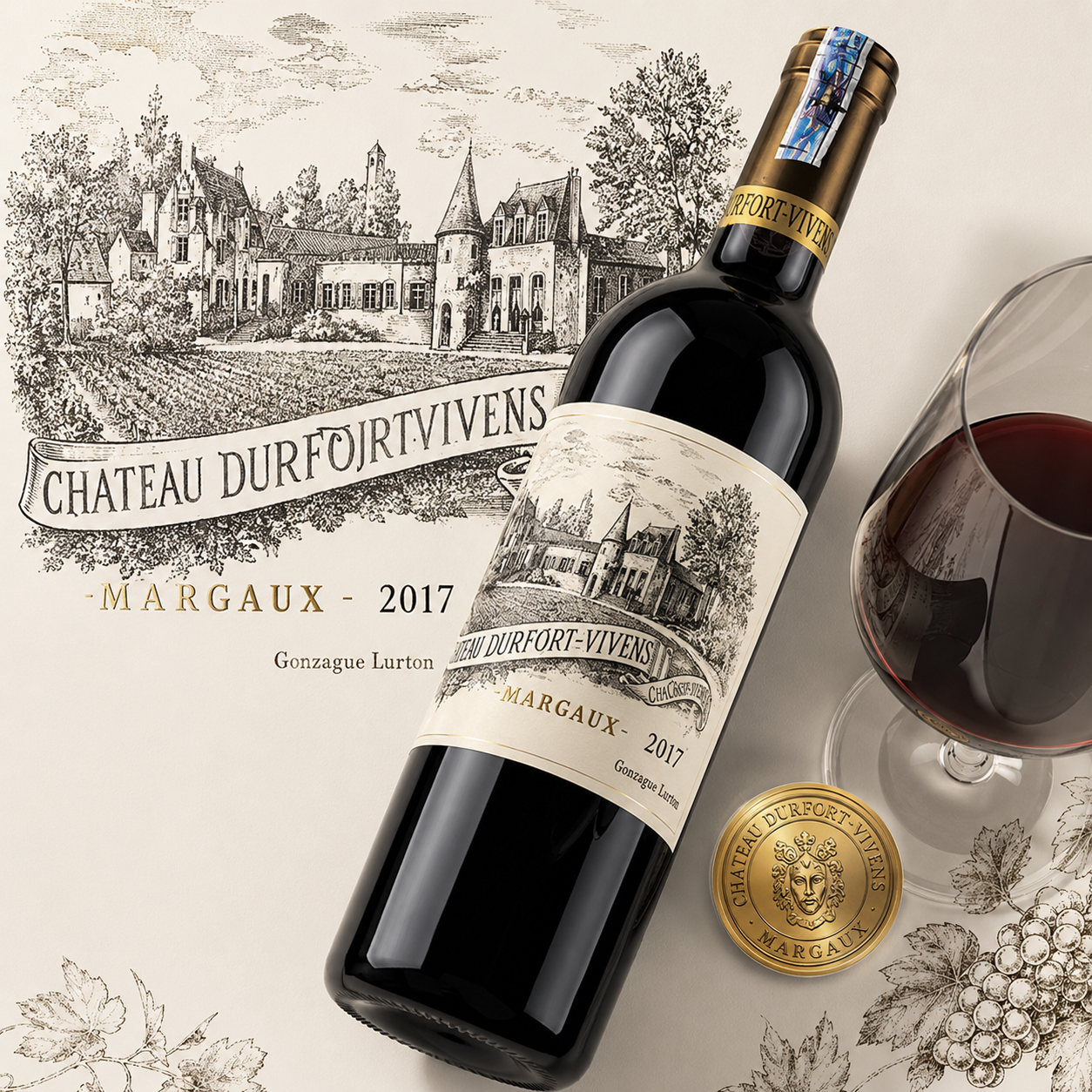 Château Durfort-Vivens Margaux 2017 – Tuyệt Tác Grand Cru Classé 1855 Đậm Chất Margaux | Rượu Vang Wine Home Château Durfort-Vivens Margaux 2017 – Biểu Tượng Thanh Lịch Của Bordeaux