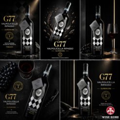 Rượu vang Ý G77 Ripasso Valpolicella Superiore DOC – Kiệt Tác Vang Ý Từ Tinazzi Với Phong Cách Ripasso Độc Đáo | Rượu Vang Wine Home Rượu vang Ý G77 Ripasso Valpolicella Superiore DOC