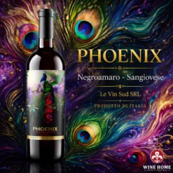 Rượu Vang Ý Phoenix Negroamaro Sangiovese – Rượu vang Ý IGT Puglia đậm đà, tinh tế từ Le Vin Sud | Rượu Vang Wine Home Rượu Vang Ý Phoenix Negroamaro Sangiovese