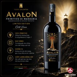 Rượu Vang Ý Avalon Primitivo di Manduria – Tuyệt Tác Vang Ý Old Vines Đẳng Cấp | Rượu Vang Wine Home Rượu Vang Ý Avalon Primitivo di Manduria – Tuyệt Tác Vang Ý Old Vines Đẳng Cấp