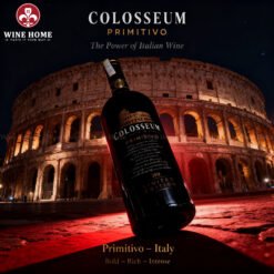 Rượu vang Ý Colosseum Primitivo Limited Edition – Tuyệt Tác Vang Ý Lấy Cảm Hứng La Mã | Rượu Vang Wine Home Rượu vang Ý Colosseum Primitivo Limited Edition