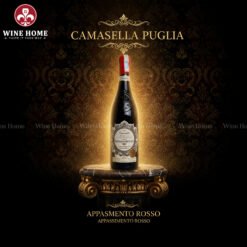 Rượu vang Ý Camasella Appassimento Puglia – Vang Ý Đậm Đà, Hậu Ngọt Dài | Rượu Vang Wine Home Camasella Appassimento – Tinh Hoa Nghệ Thuật Appassimento Trứ Danh Của Ý