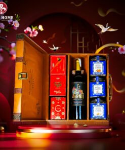 Hộp Quà Tết Rượu Hạt 3 Ngăn Da Nâu Classic 02 – Món Quà Tết Sang Trọng, Tinh Tế & Đẳng Cấp 2026 | Rượu Vang Wine Home Hộp Quà Tết Rượu Hạt 3 Ngăn Da Nâu Classic 02
