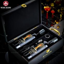 Hộp quà rượu vang 2 chai Avalon Primitivo di Manduria Old Vines