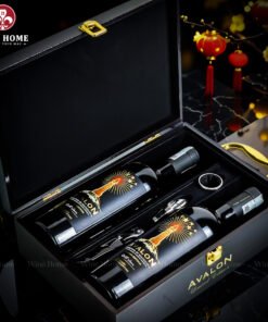 Hộp quà rượu vang 2 chai Avalon Primitivo di Manduria Old Vines