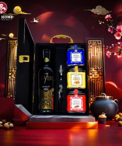 Hộp Quà Tết Rượu Hạt Hộp Gỗ Sơn Mài Wine Home 12 – Quà Tết Doanh Nghiệp Cao Cấp Xu Hướng 2026 | Rượu Vang Wine Home Hộp Quà Tết Rượu Hạt Hộp Gỗ Sơn Mài Wine Home 12