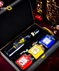 Hộp Quà Tết Rượu Hạt Hộp Gỗ Sơn Mài Wine Home 14