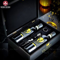 Hộp quà rượu vang 2 chai Victory Primitivo Salento