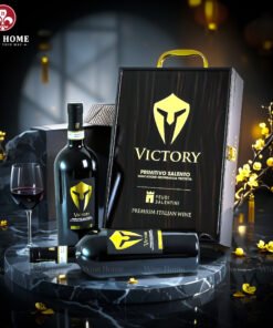 Hộp quà rượu vang 2 chai Victory Primitivo Salento